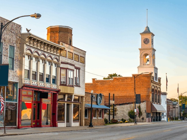 Small Town Main Street