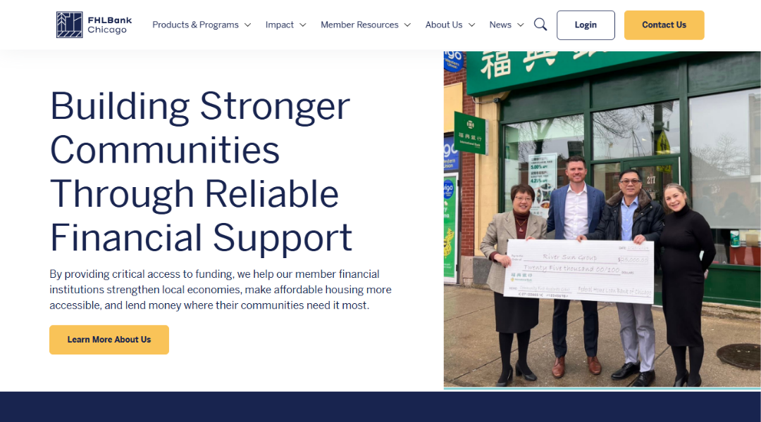 Screengrab of Launch Homepage